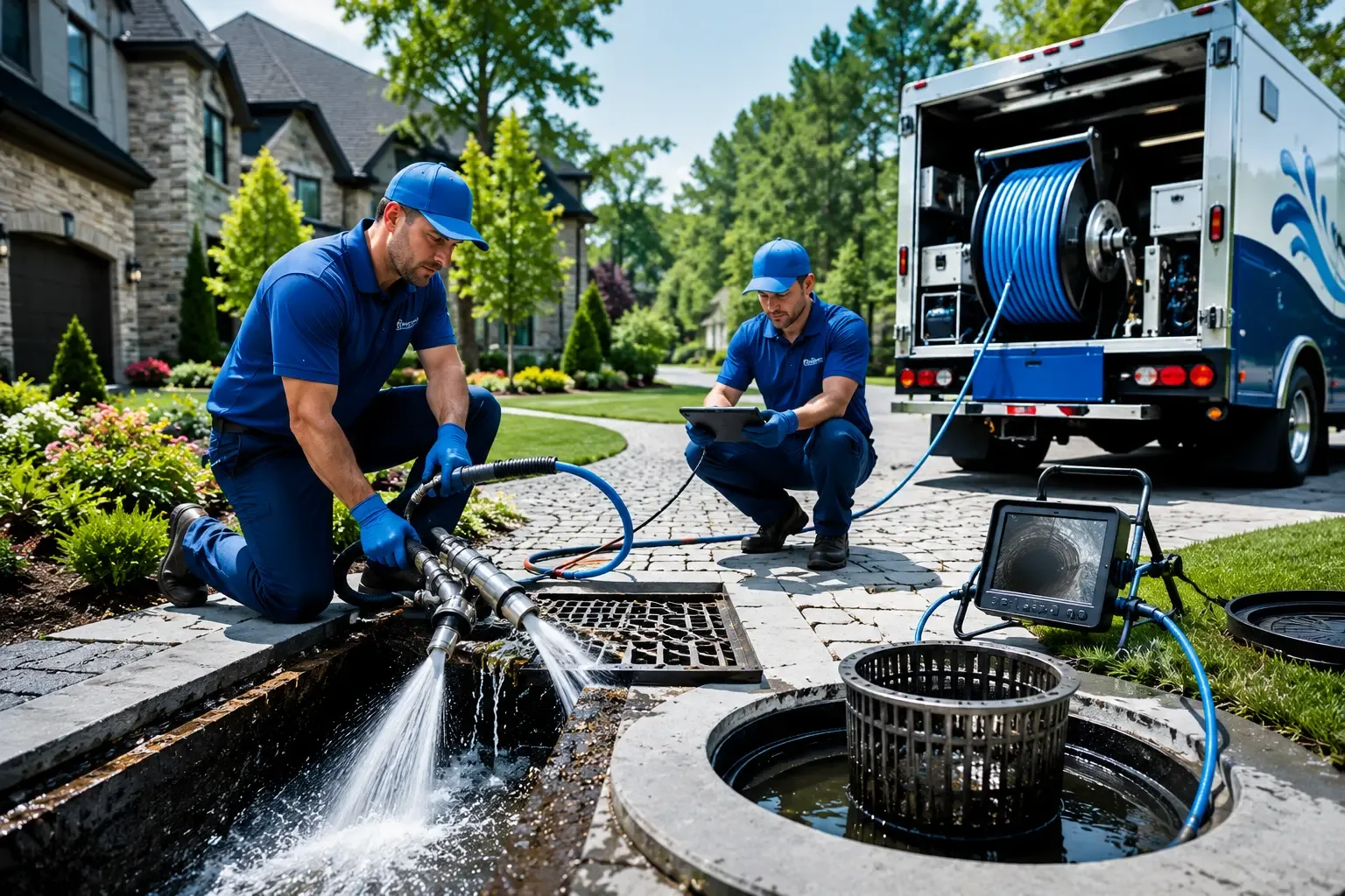 Local outdoor drain cleaning professionals in La Vergne, TN